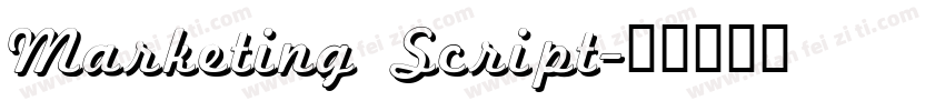 Marketing Script字体转换
